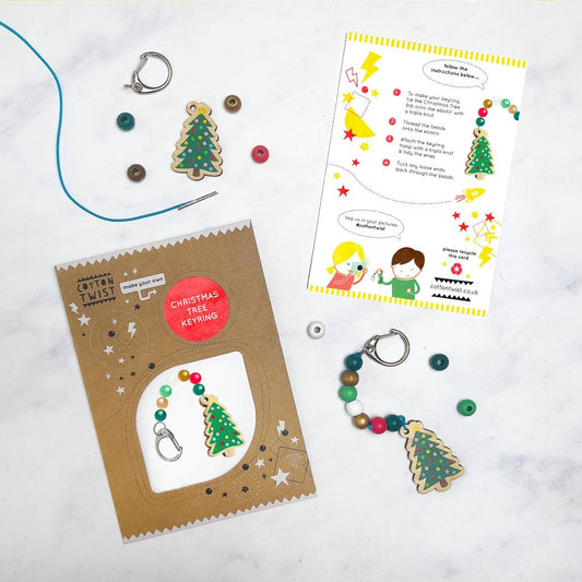 Make Your Own Christmas Tree Keyring